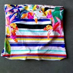 NWT Trina Turk High Waist 4-Way Bikini Bottom